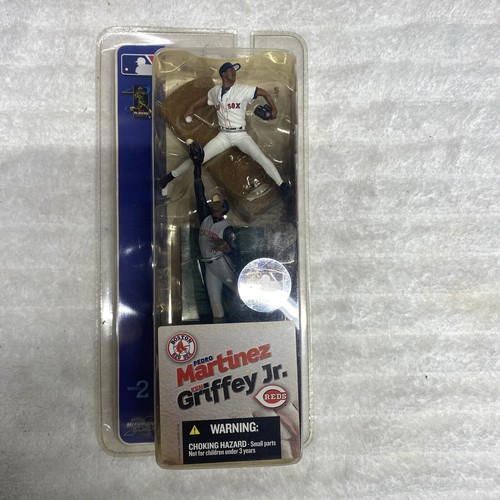 Ken Griffey Jr & Pedro Martinez McFarlane Mini MLB Authentic