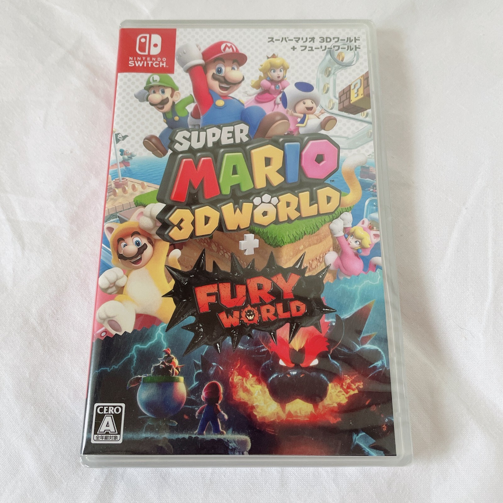 Switch ' Super Mario 3D World Fury World -Nintendo Switch - New