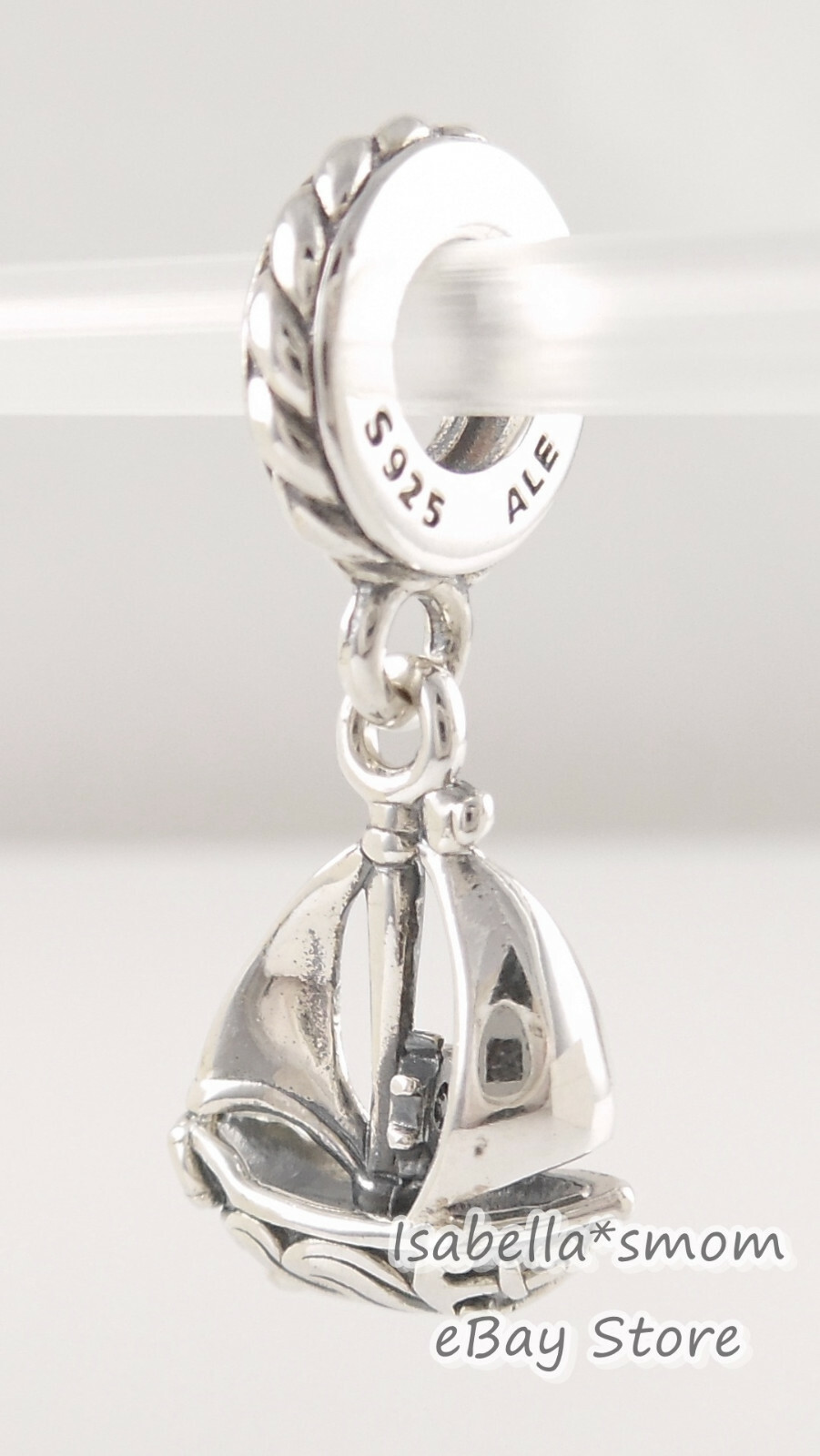 SAIL BOAT Authentic PANDORA Summer SEA Dangle Charm 799439C00 NEW