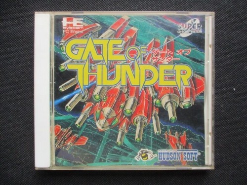 Gate of Thunder Hudson Soft Shooting Game 1992 NEC PC Engine CD