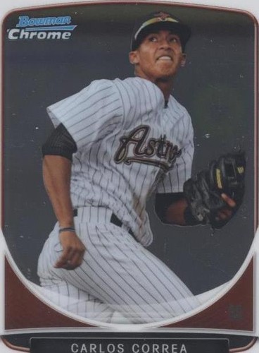 2013 Bowman Top 100 Carlos Correa Signed Auto RC Astros Twins | eBay