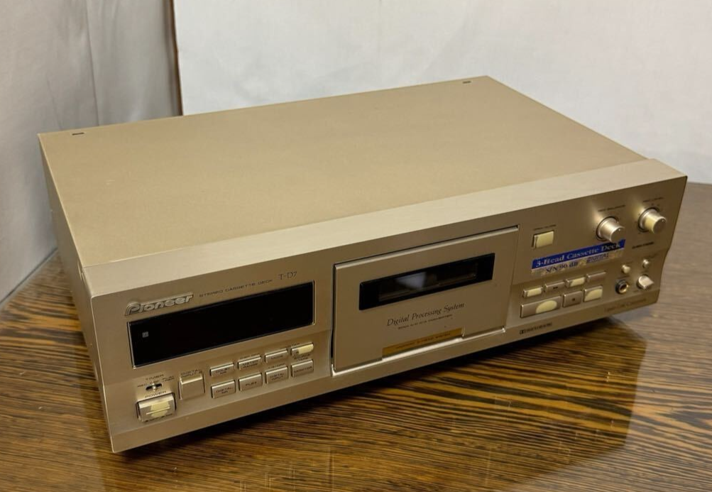 Junk Pioneer T-D7 3 Audio Record Head Single Cassette Deck | eBay