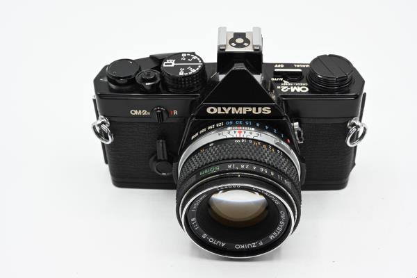 Olympus OM-2 OM-2n in Chrome or Black w/ optional 50mm f/1.8