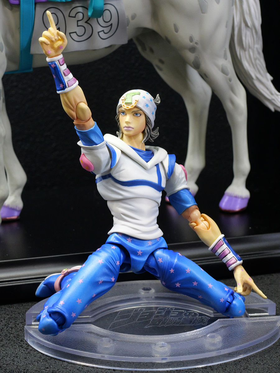 主人公たちに加えてスタンドも馬も可動フィギュアになったジョジョ7部
