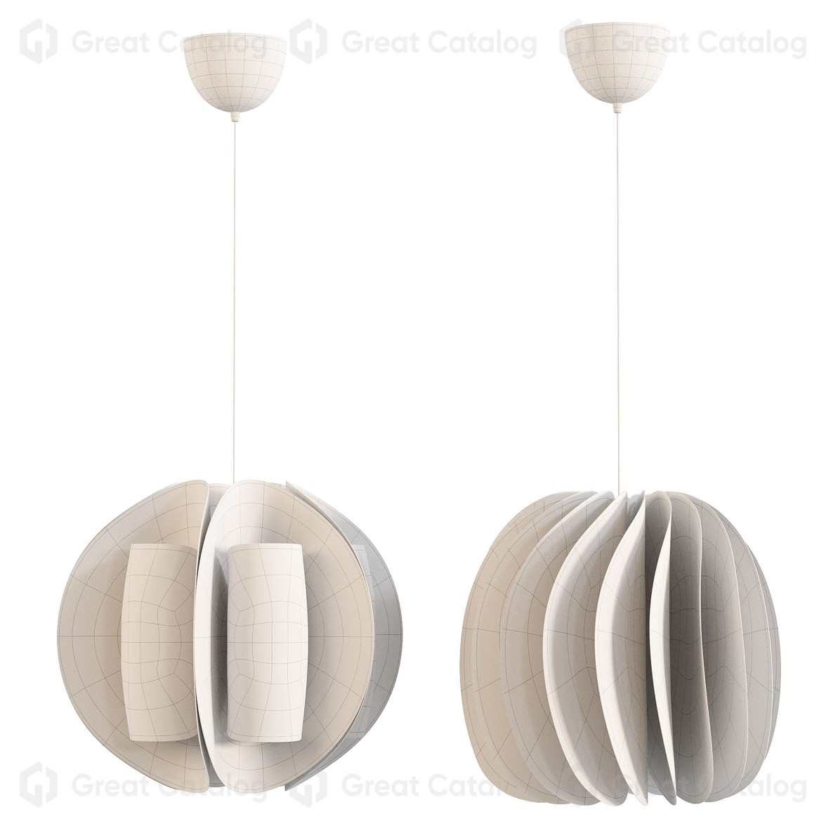 Pendant Lamps IKEA Skymningen 3D model - GreatCatalog 73486