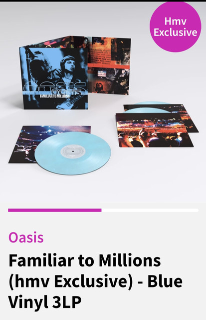 Oasis - Familiar To Millions 3LP Reissue | Steve Hoffman Music Forums