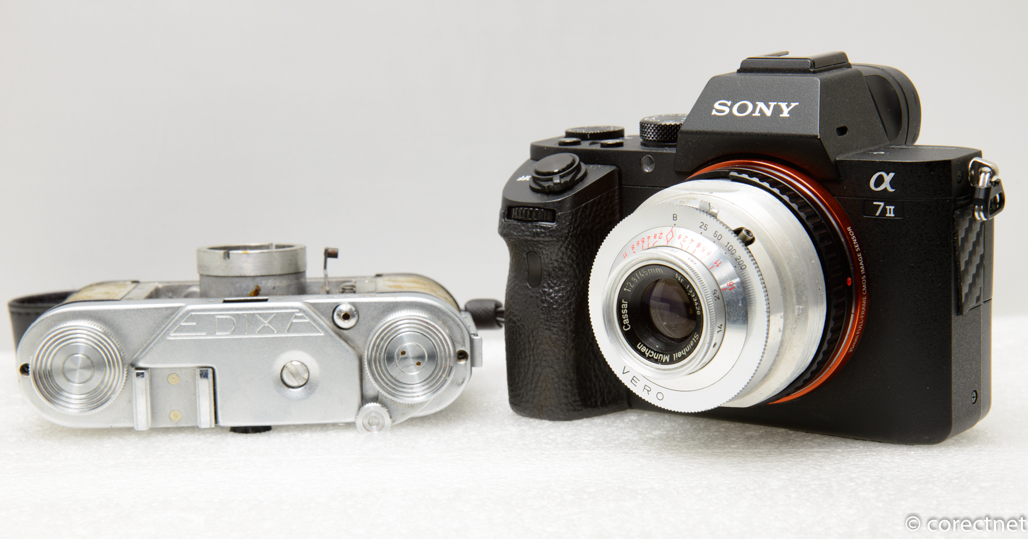 Steinheil Munchen Cassar 1:2.8 45mm【Wirgin EDIXA 】【L39】 | 改造