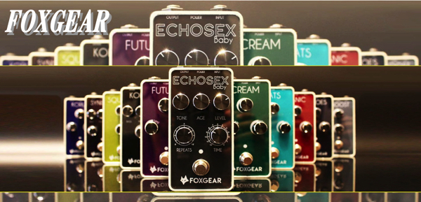 FOXGEAR アナログディレイECHOESのレビュー！
