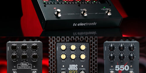 tc electronic 新製品、「2290 P」「AMPWORX HI-GAINシリーズ3機種」が