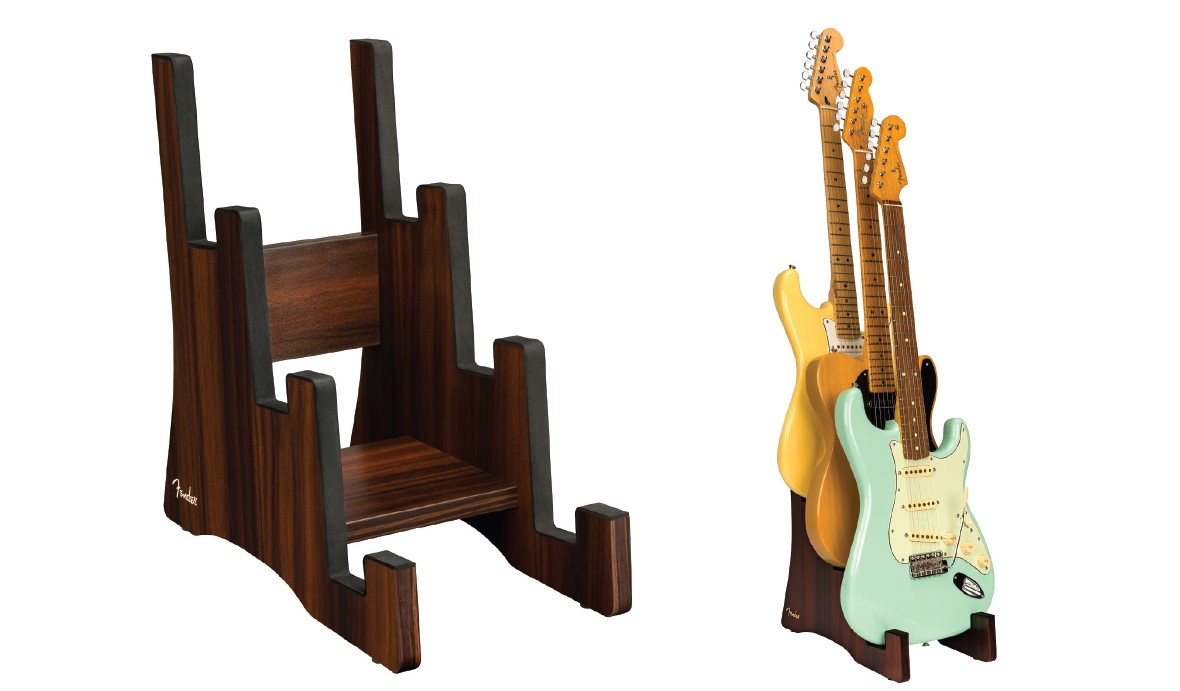 Fenderアクセサリー新製品、ストラップ、木製ギタースタンドなど5種類