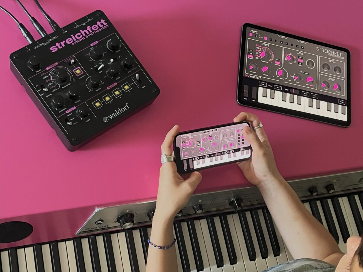 Waldorf StreichfettがiPhone／iPad対応、名機ストリングスシンセを