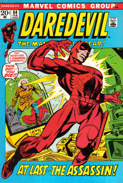 Daredevil #84 (February, 1972) | Attack of the 50 Year Old Comic Books