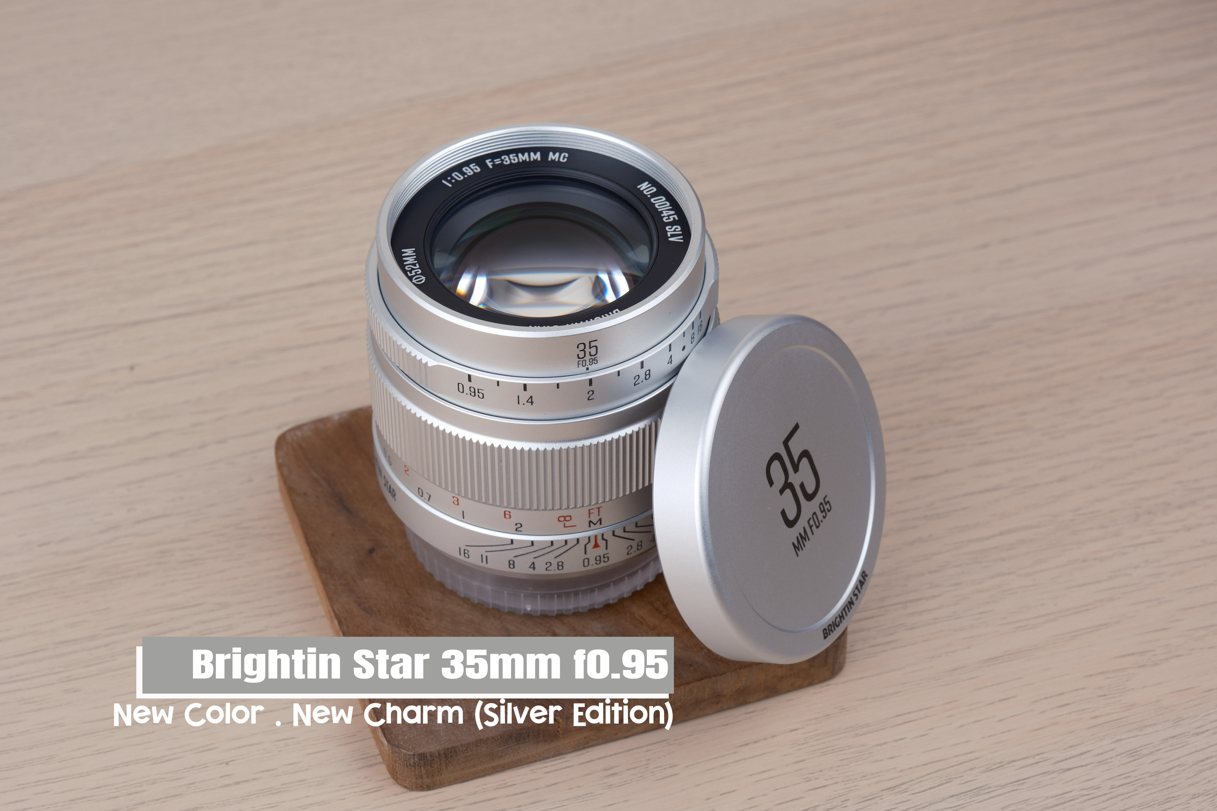 Brightin Star 35mm f0.95 (Silver Edition) – New Color, New Charm