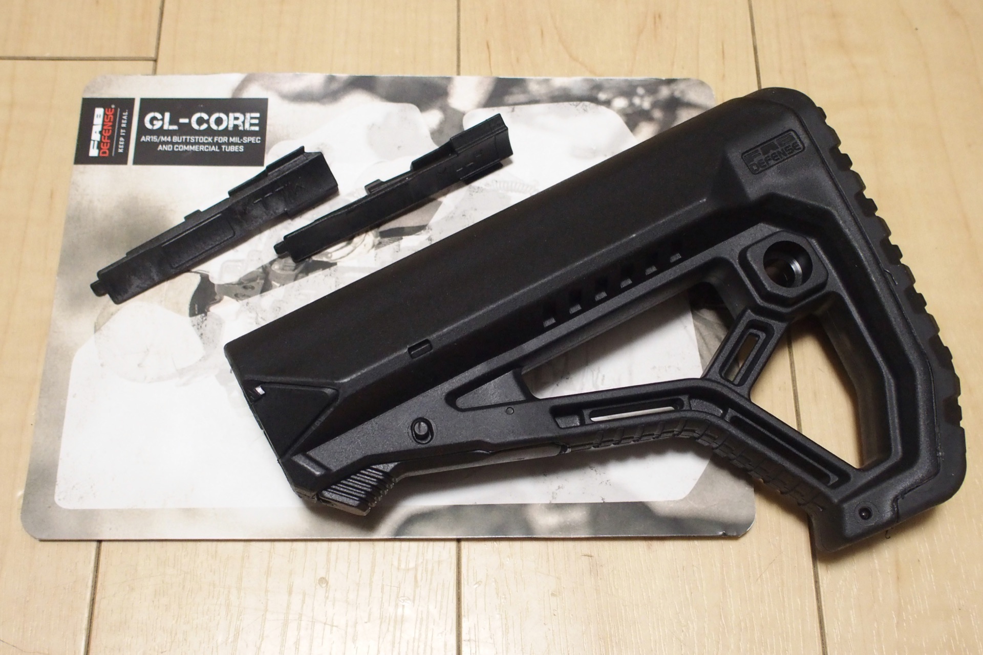 FAB DEFENSE GL-COREストックを買ってみた【Commercial/Mil-Spec