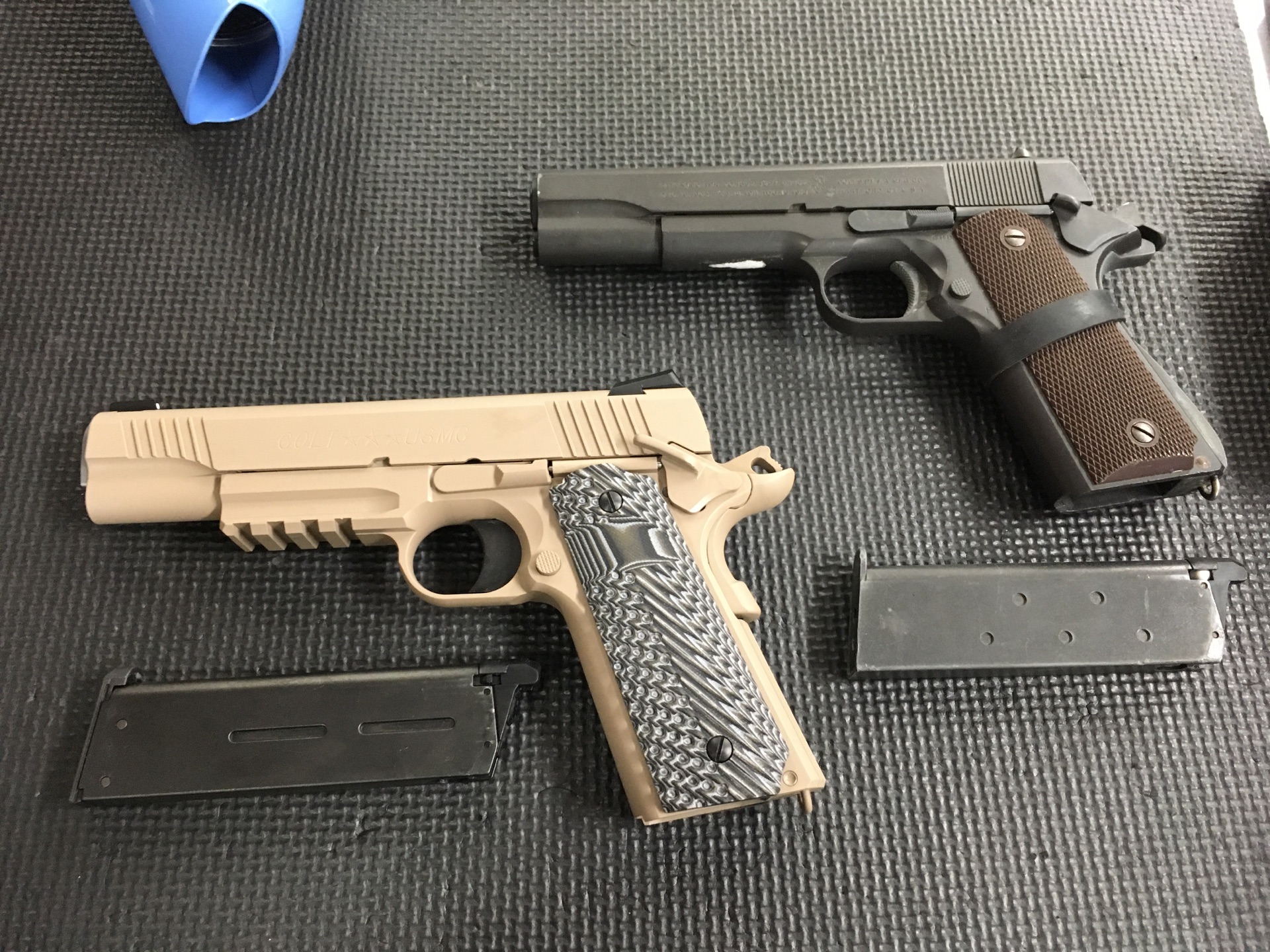 シューティングレンジで、箱出し状態の東京マルイ M45A1を撃ってきた