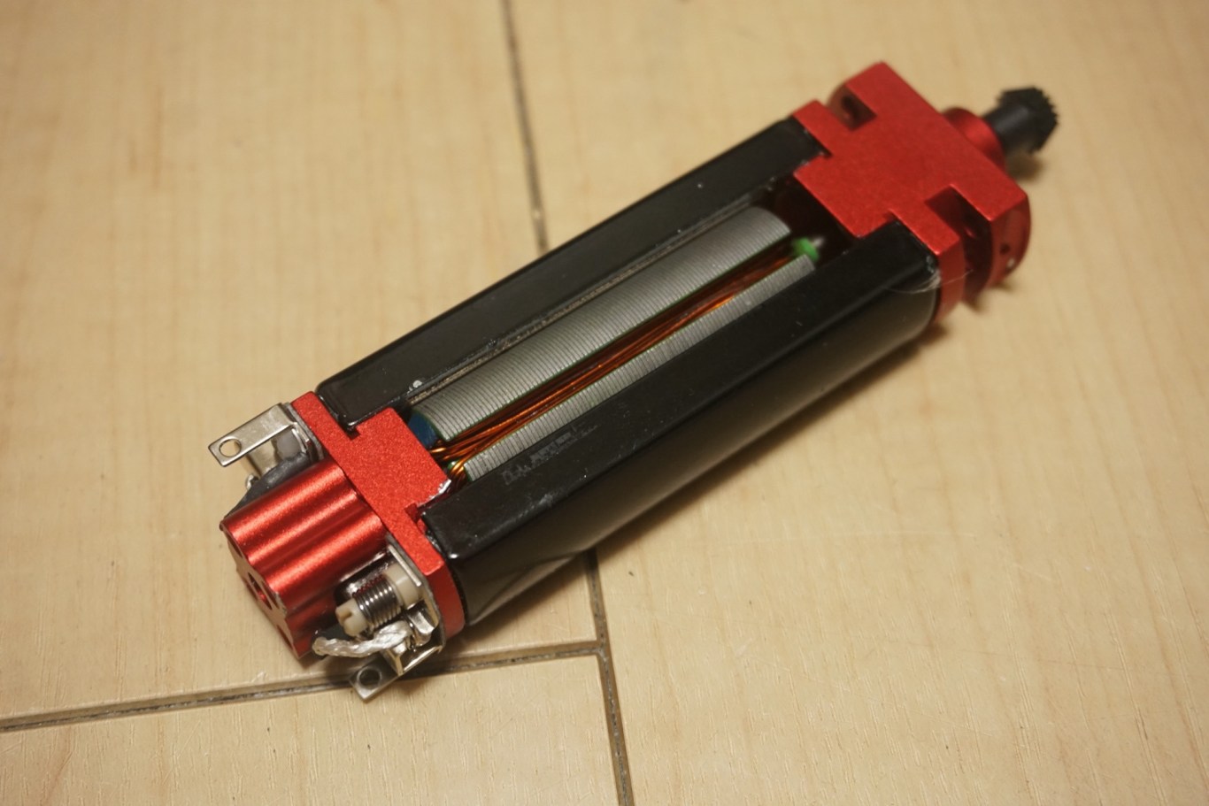 SYSTEMA PTW（トレポン）互換の中華製赤モーターのレビュー、490KUMIと