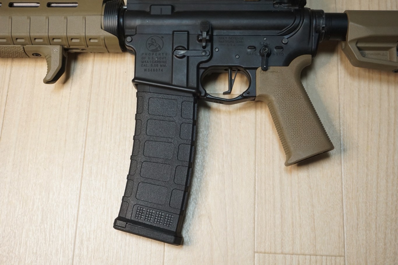 G&P製 東京マルイ M4A1 MWS用 40連マガジン GMAG-L（MAGPUL P-MAG Gen3