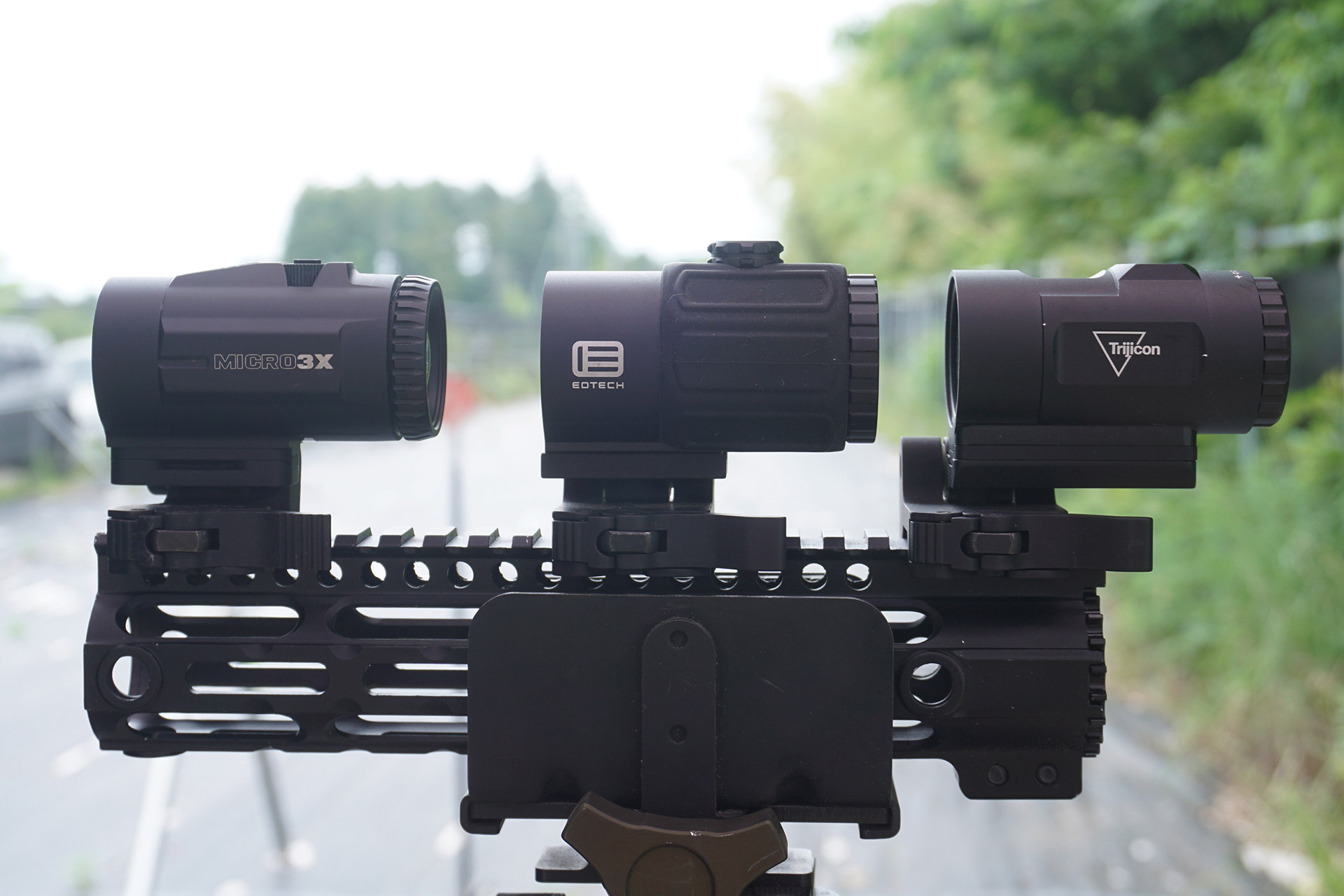 コンパクトマグニファイア比較 Vortex Micro 3X Magnifier / EOTech