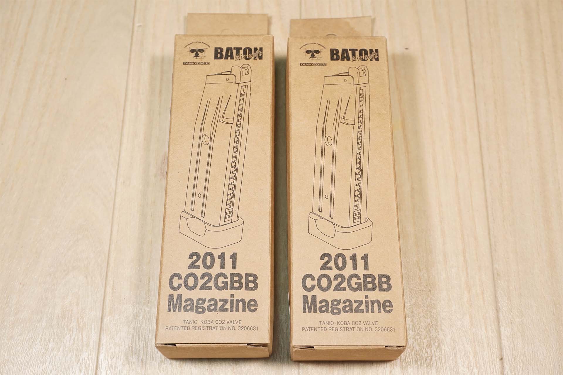 BATON Airsoft BS-H.O.S.T. / BS-STACCATO用 2011 CO2マガジンの従来型