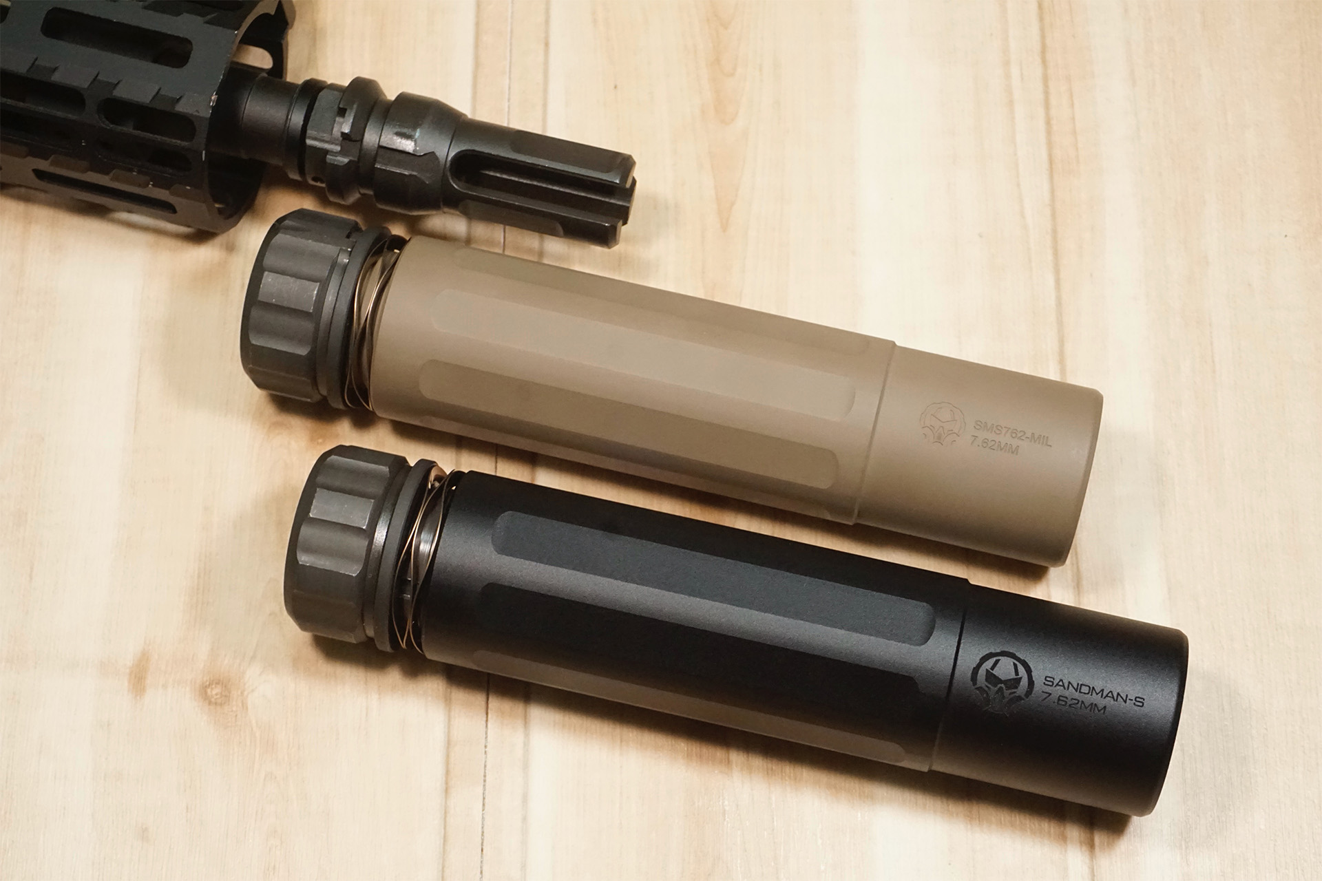 IRON Airsoft製の第3ロット Dead Airタイプ フラッシュハイダー