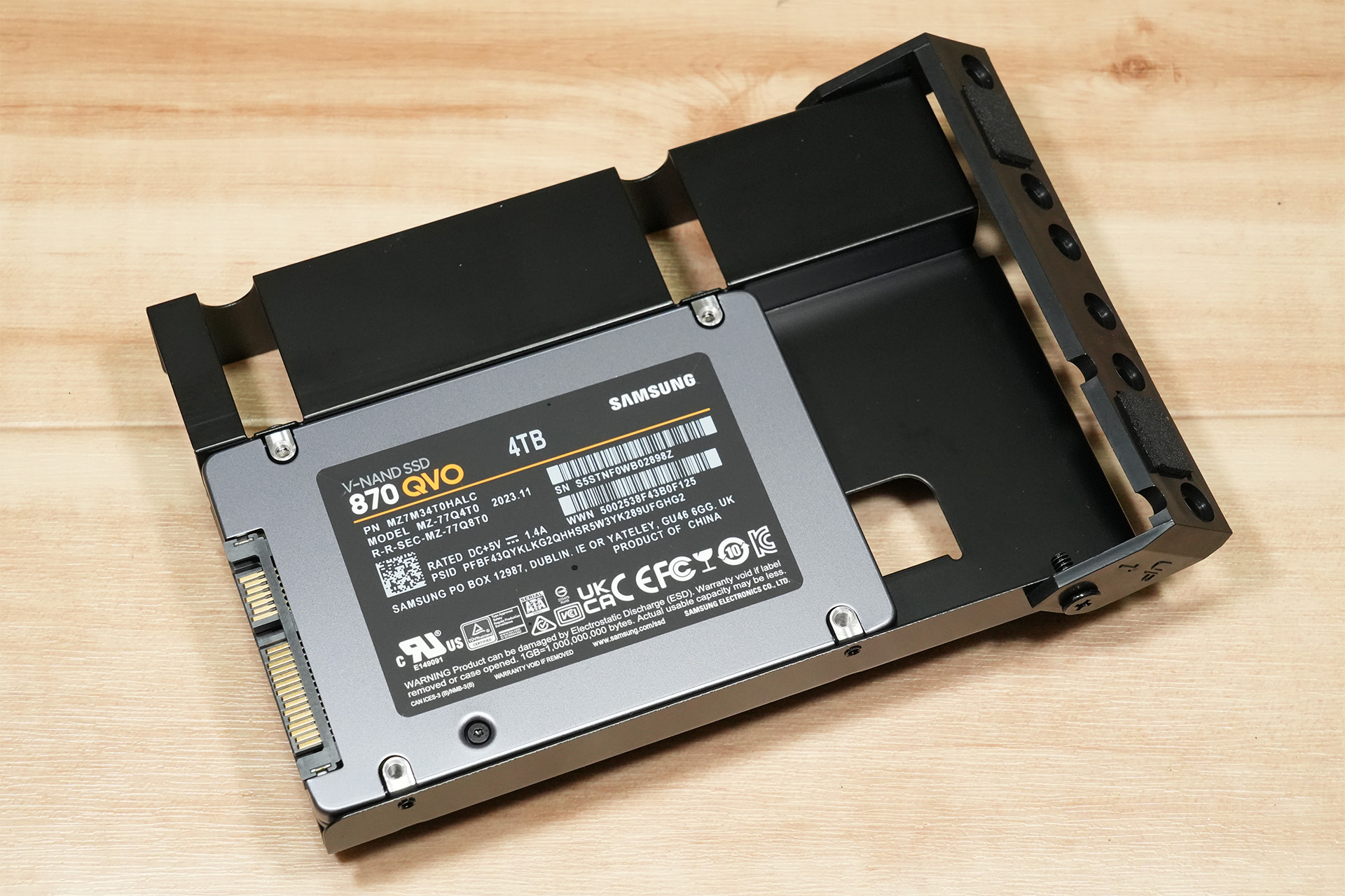 Samsung 870 QVO 4TB SSD MZ-77Q4T0B/ECを買いました | エボログ