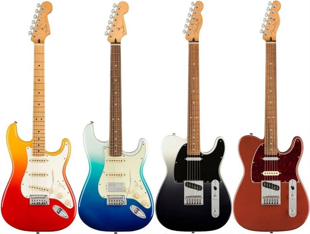 鮮やかなルックスと特殊配線》Fender Player Plusシリーズ【エレキ