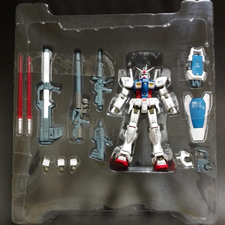 GUNDAM FIX FIGURATION #0003 GP01 ゼフィランサス レビュー1回目