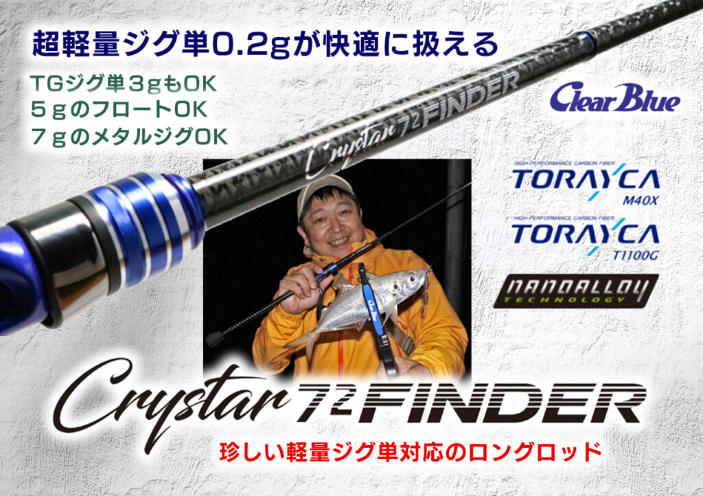 とがりスギな設定】クリアブルーから0.2gの超軽量ジグ単が快適に扱える