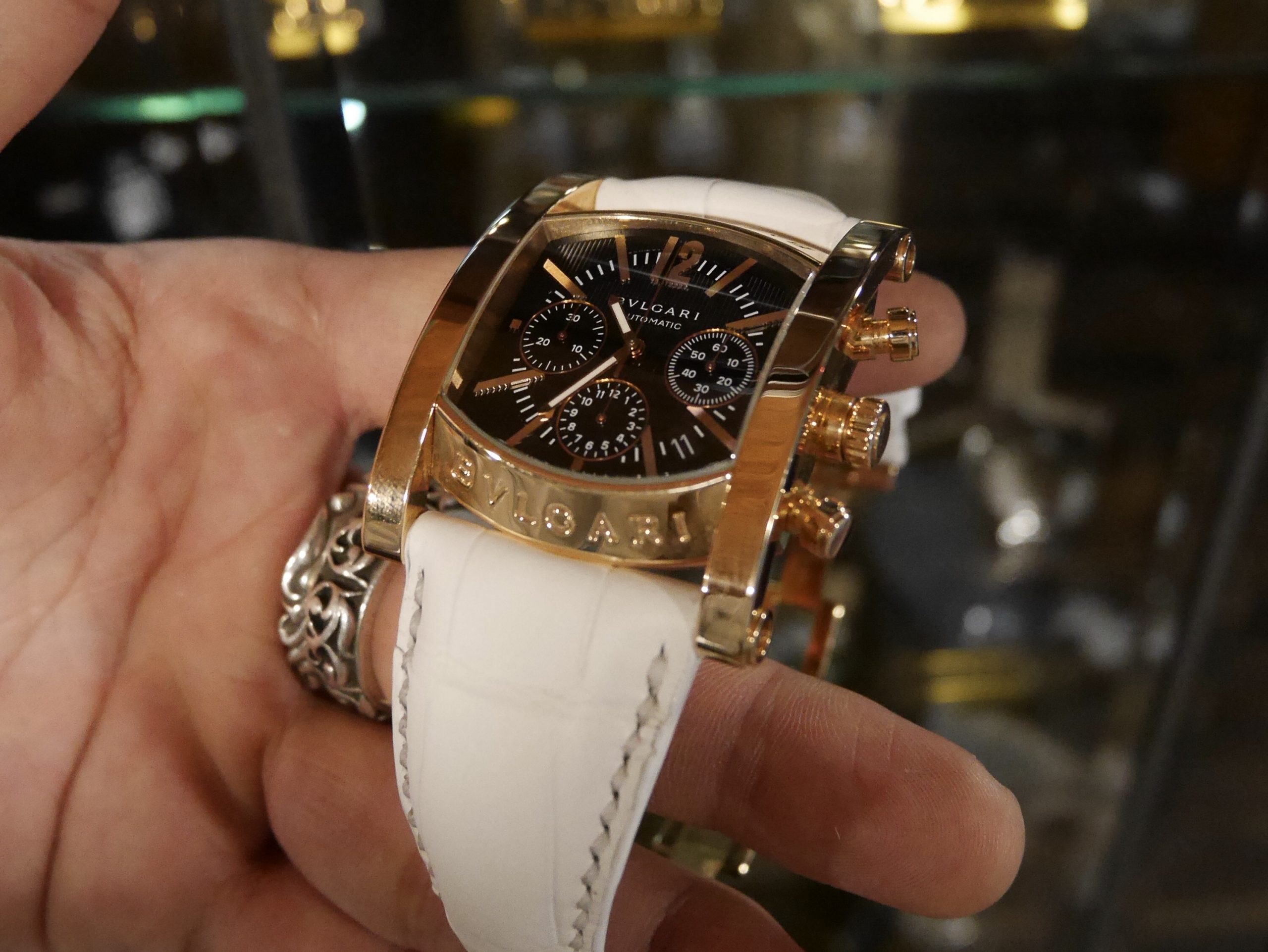 ベルト交換】 ブルガリ アショーマ クロノグラフ - DAYTONA