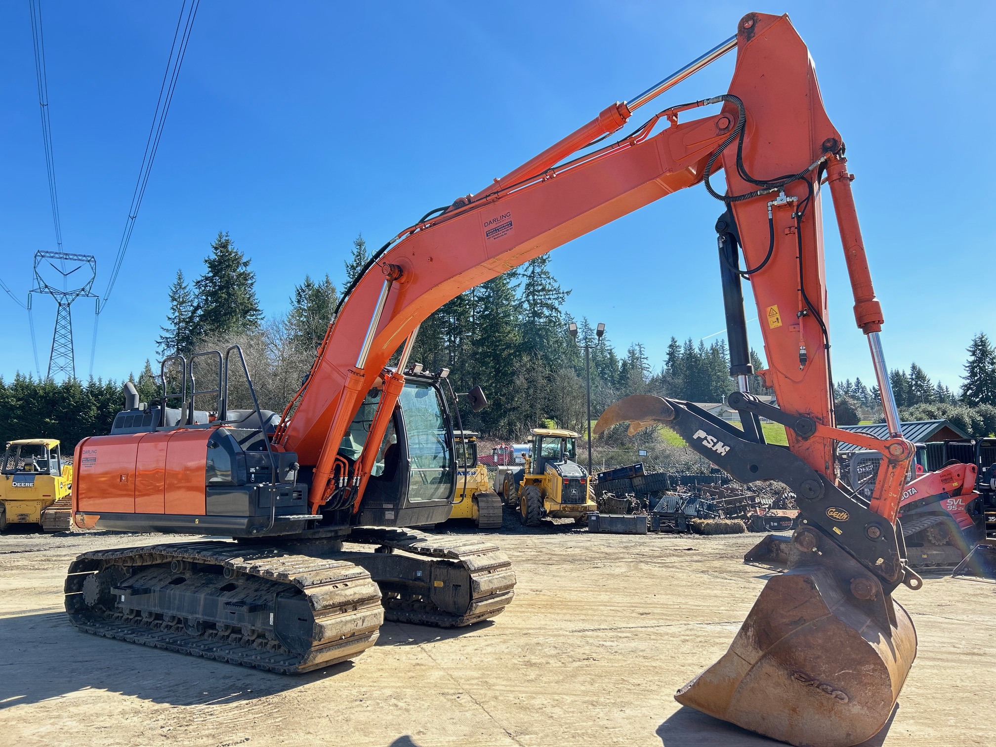 2020 HITACHI ZX200-6 - Darling Sons Intl