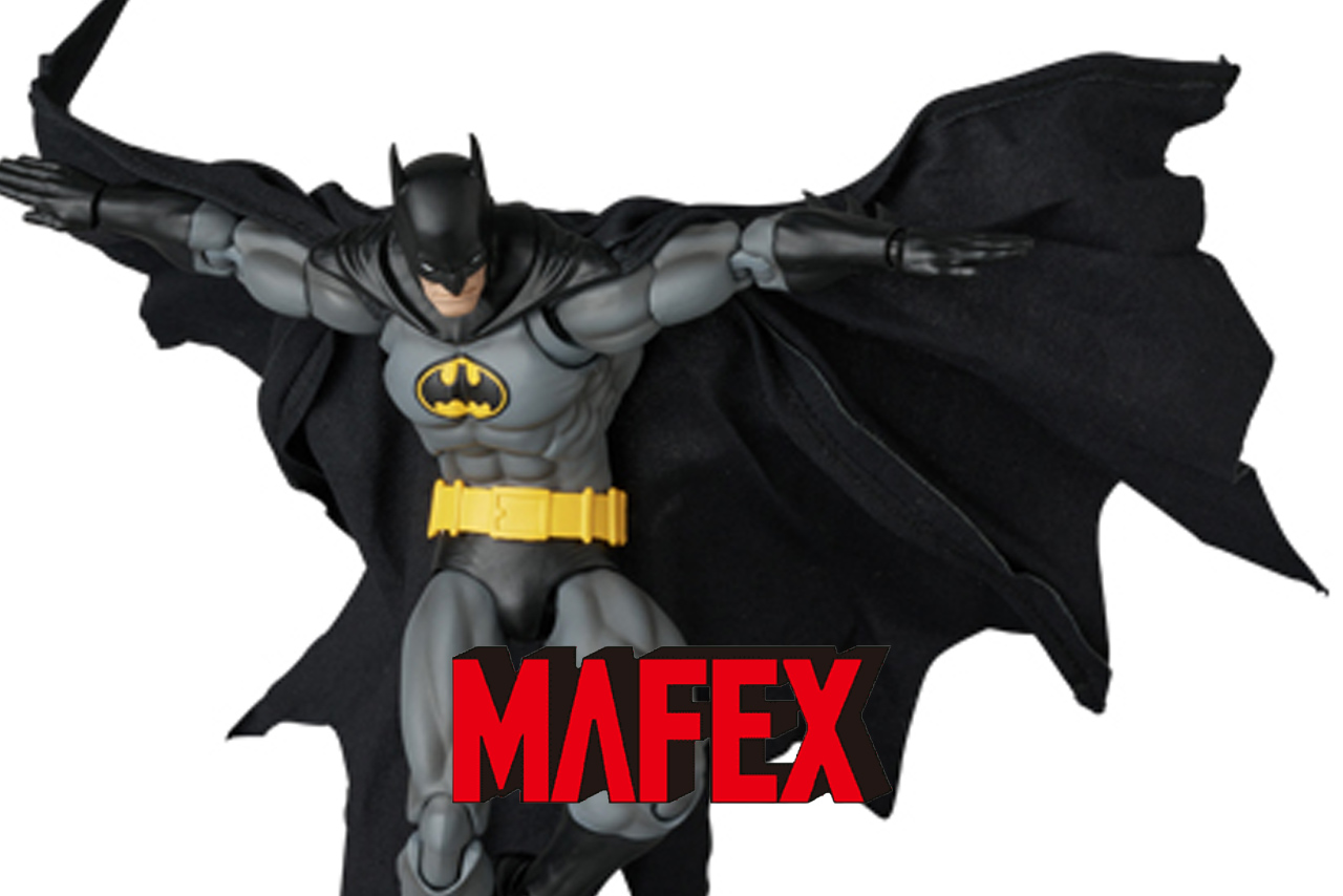New MAFEX Knight Crusader Batman (Black Version) | DCCollectors