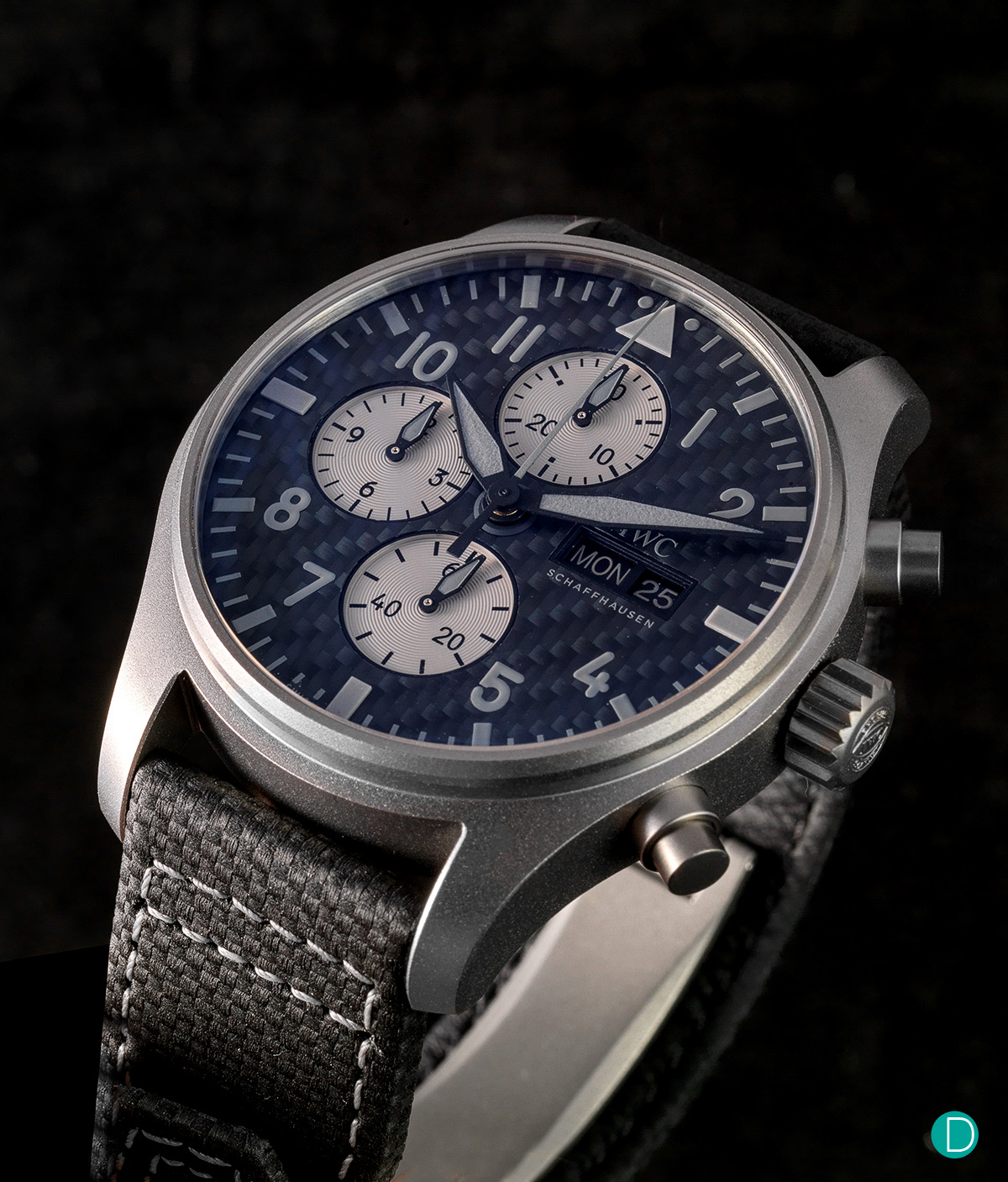 IWC's latest Pilot's Watch Chronograph Edition “AMG” IW377903 :