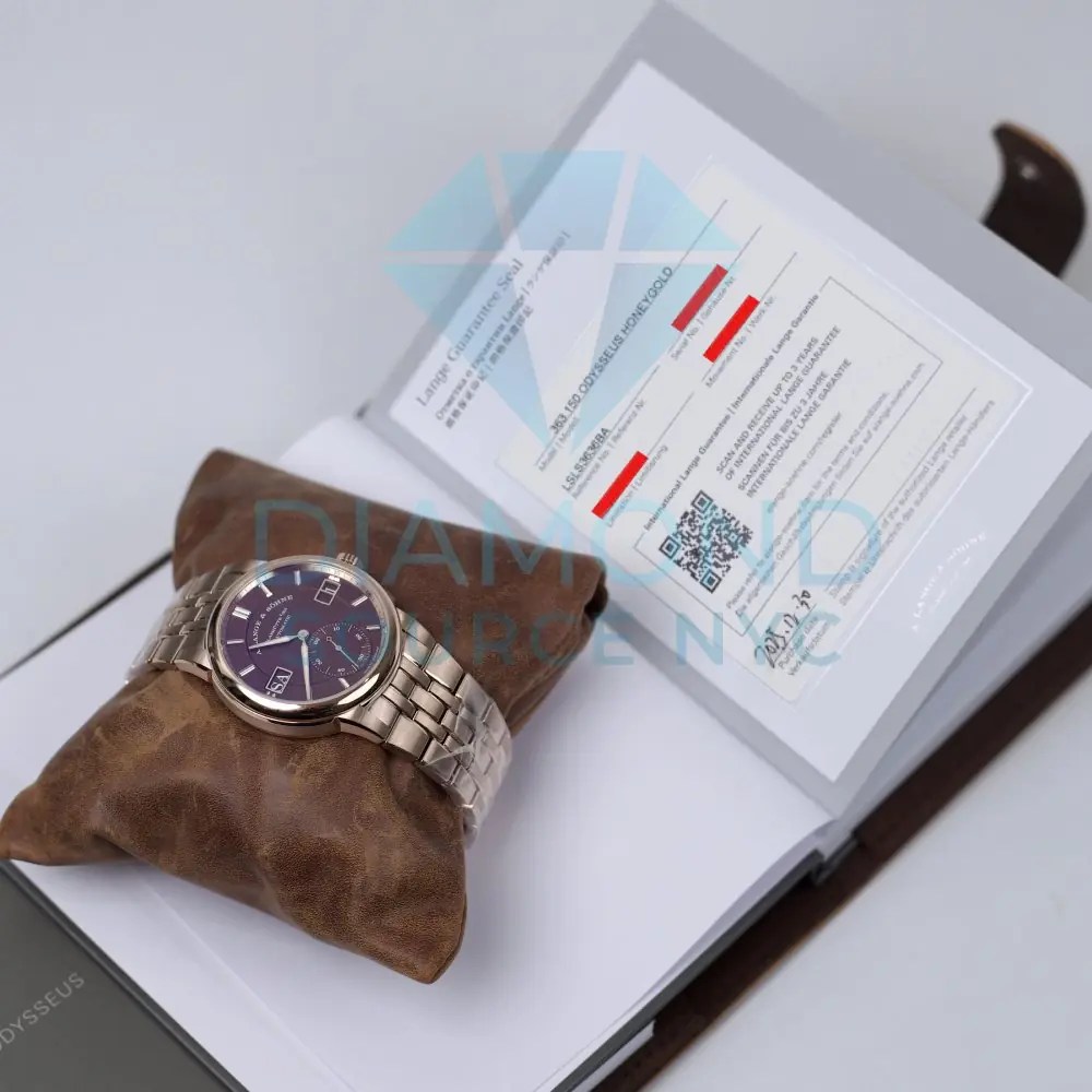 A. Lange & Söhne Odysseus Honeygold 40mm - Ref: 363.150 Brown Dial