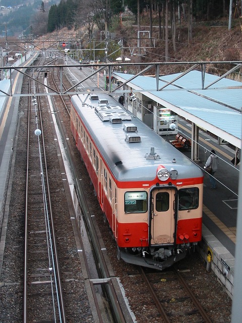JR西日本 大糸線 キハ52 115号車 （津山鉄道保存館保存車両