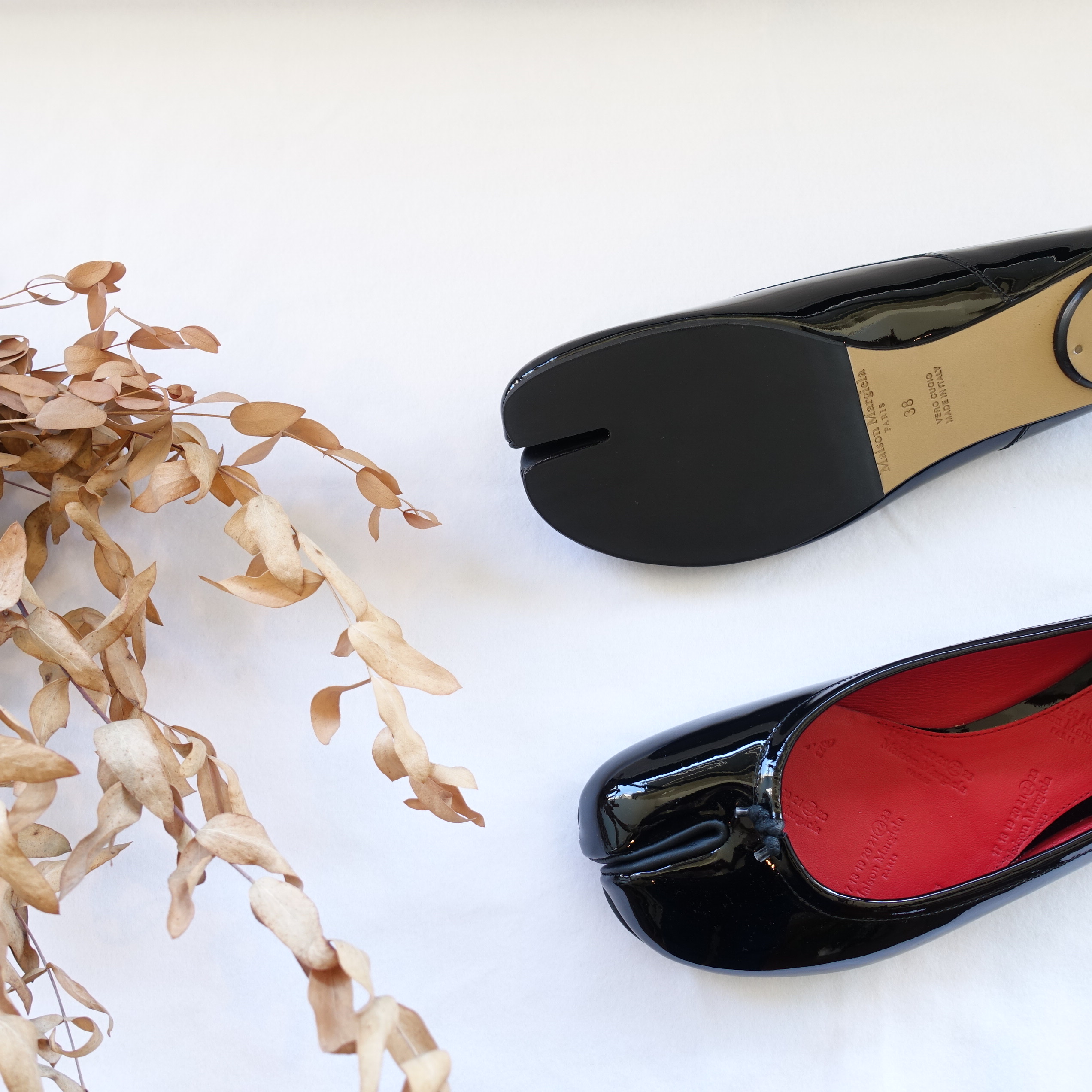 メゾンマルジェラ足袋バレエ裏張り（各色ご紹介） | eins-a Shoemaker Ota