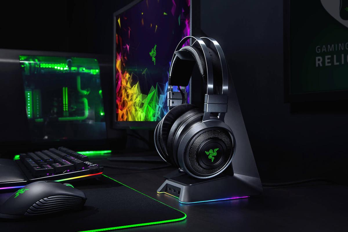 Razer、ワイヤレス新シリーズ「Nari」などのゲーミングヘッドセットを3