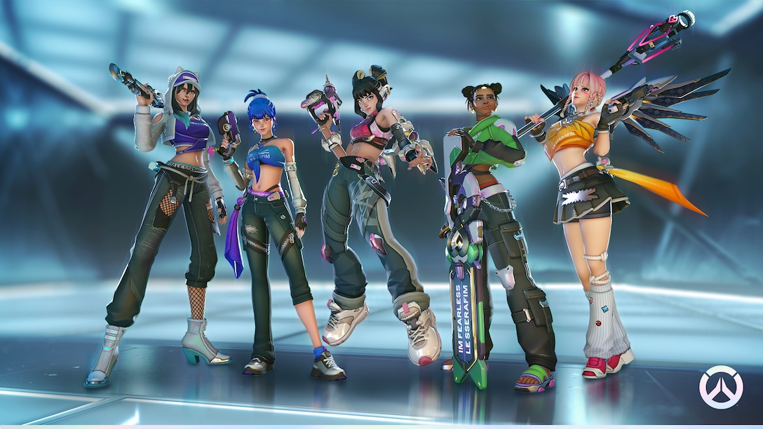 オーバーウォッチ2：「LE SSERAFIM」コラボイベント開催 / 6v6オープン