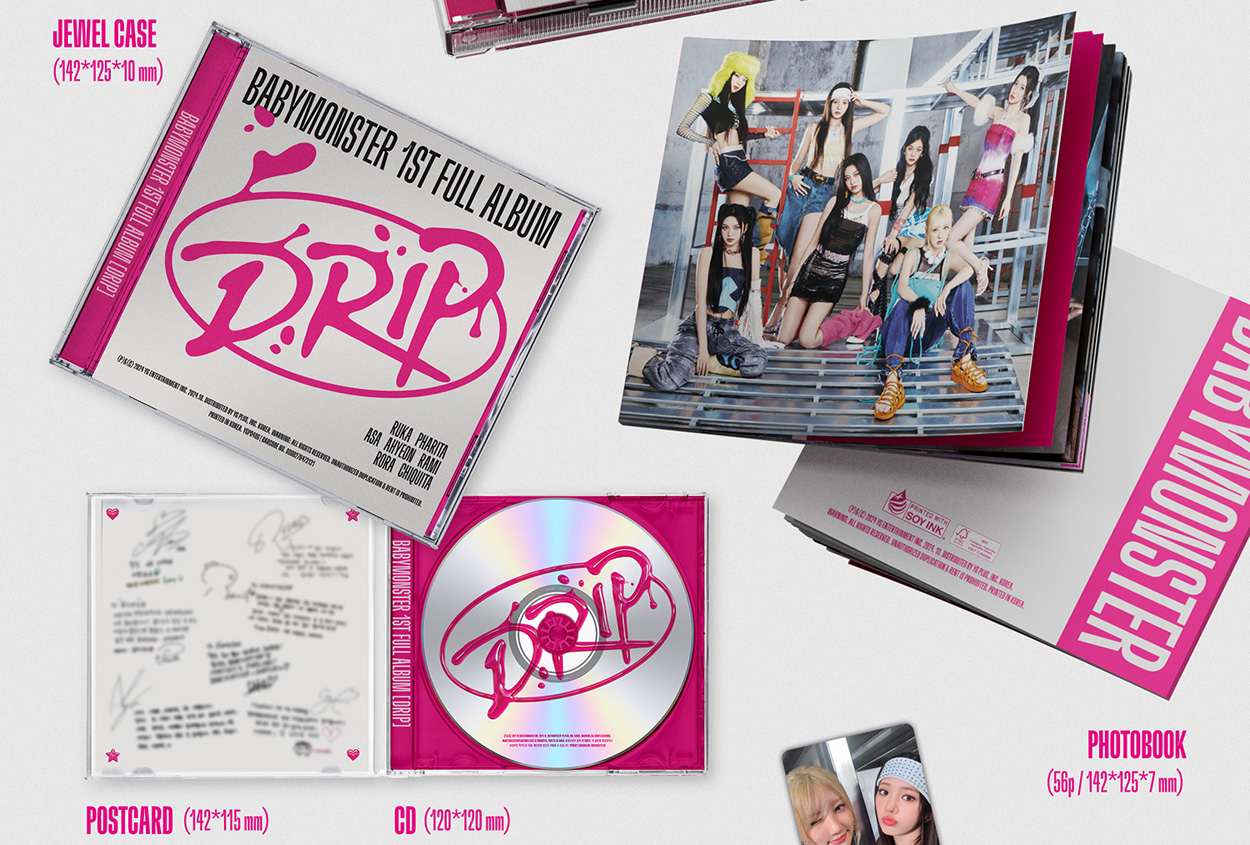 BABYMONSTER – 1st Full Album [DRIP] (Jewel Ver.) – Kaeguli KPOP Shop