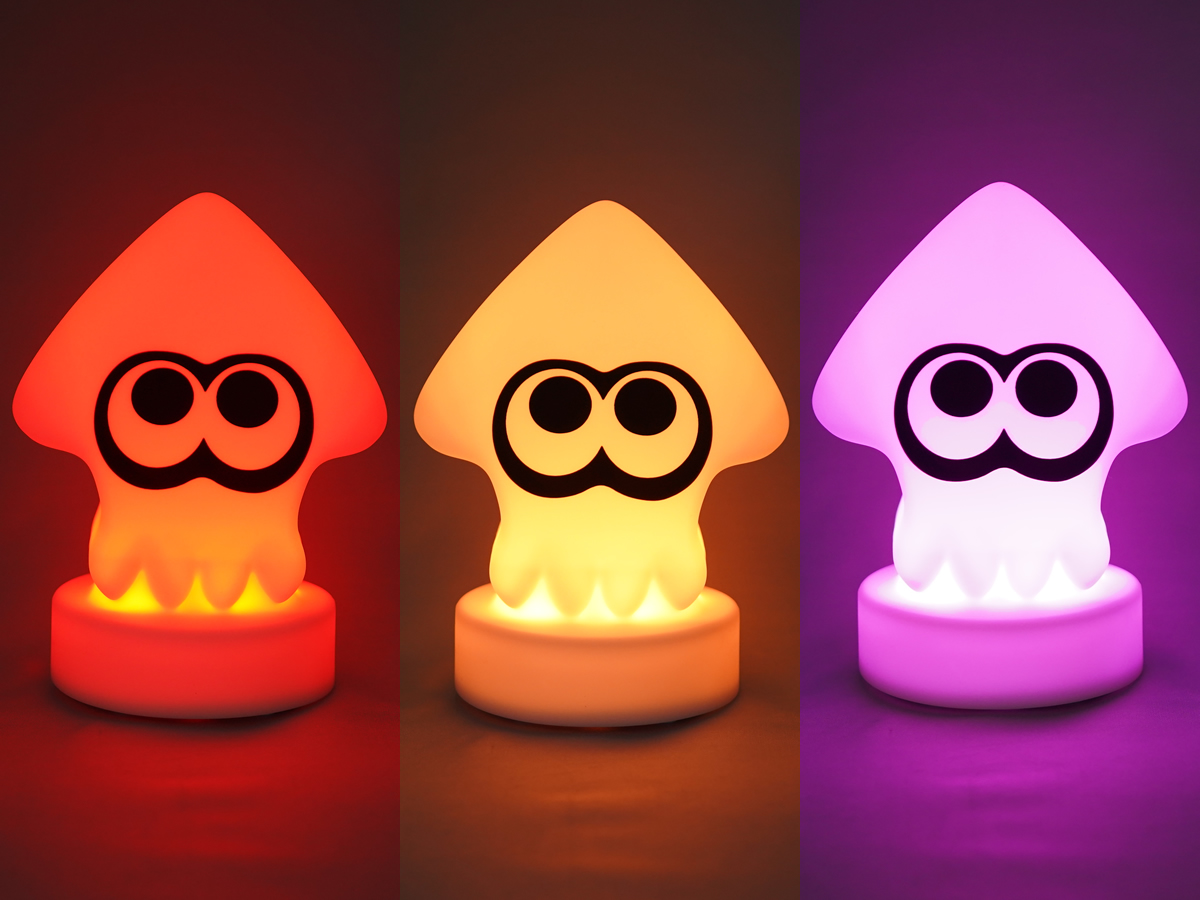 スプラトゥーン3 色が変わる！ イカお部屋ライトBOOK | みんなの付録