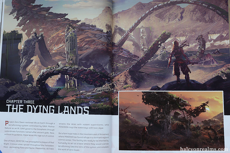 The Art Of Horizon Forbidden West Book Review - Halcyon Realms