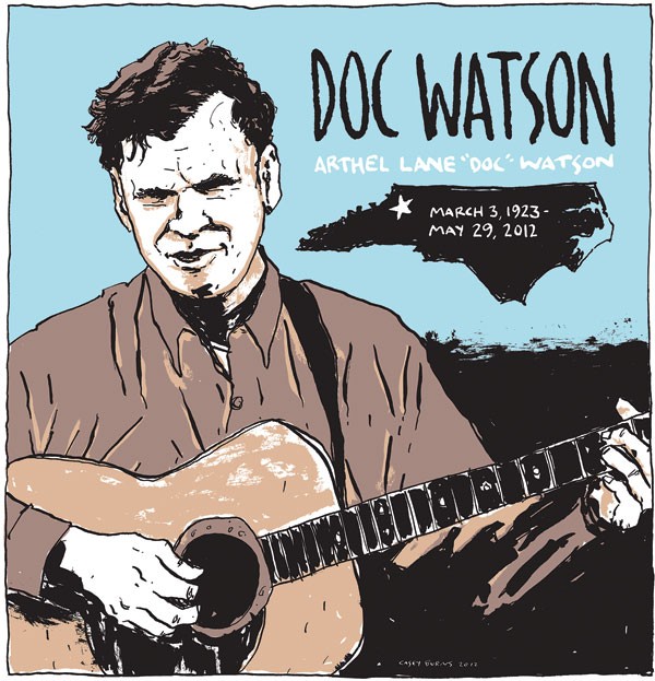 The regional loyalty and stylistic liberty of Doc Watson