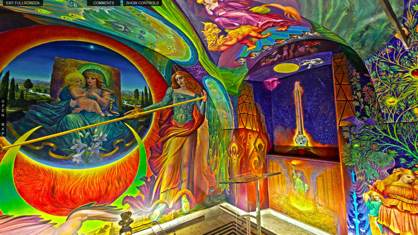 Apocalypse Chapel St. Egid in Klagenfurt by Ernst Fuchs | Otto