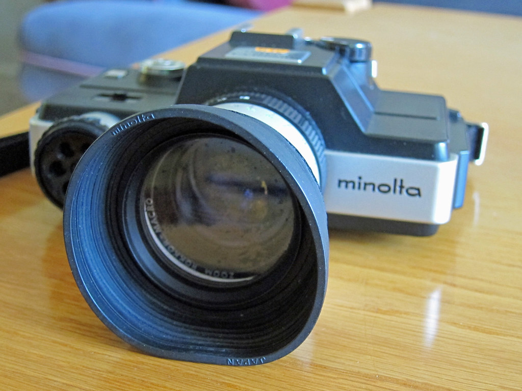 Minolta 110 Zoom SLR - Down the Road