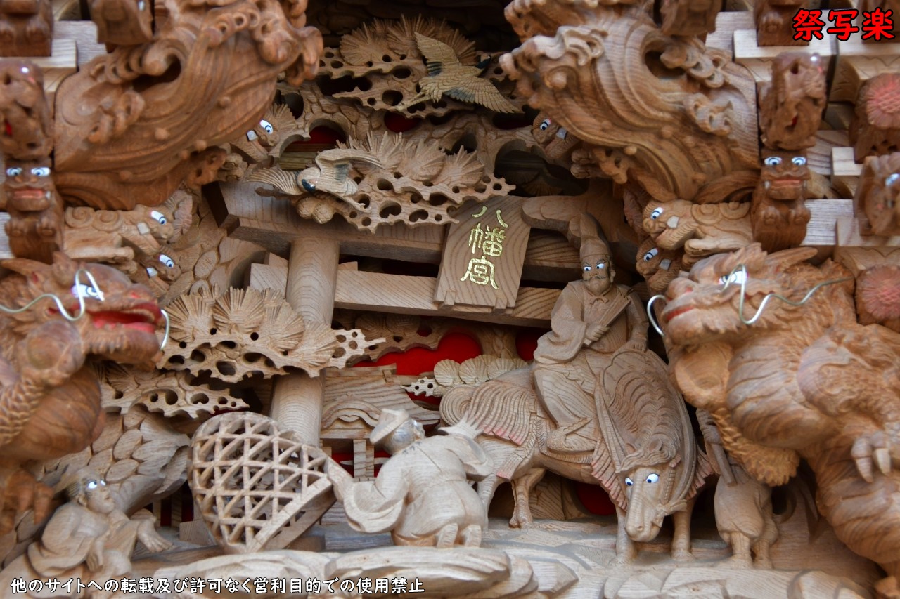 春木宮本町彫物解説 | 大阪府の地車 | 祭写楽