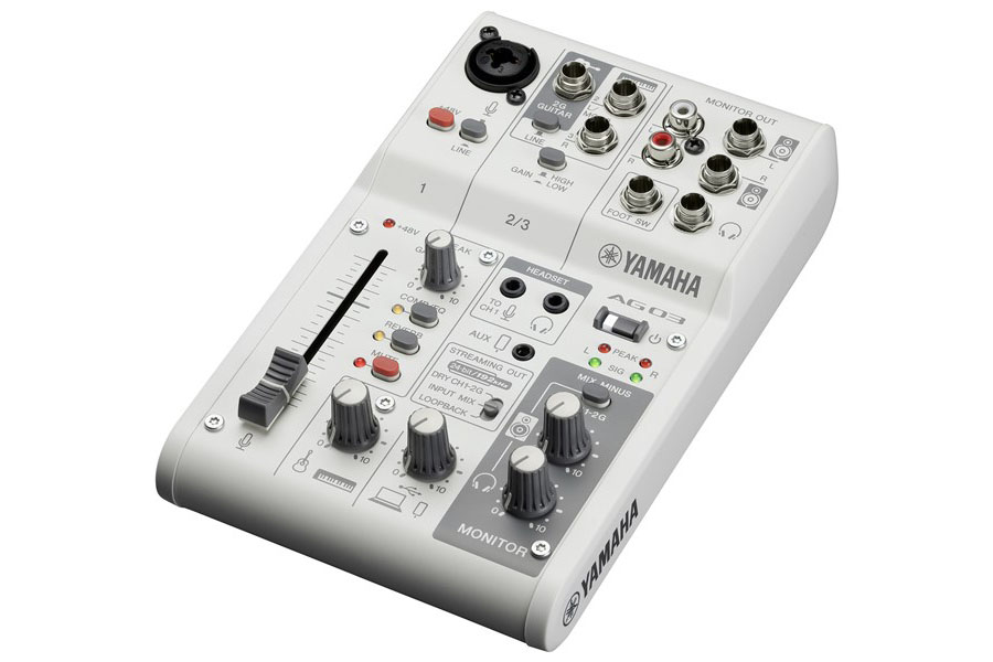 YAMAHA AG03/AG06より待望の新モデル登場