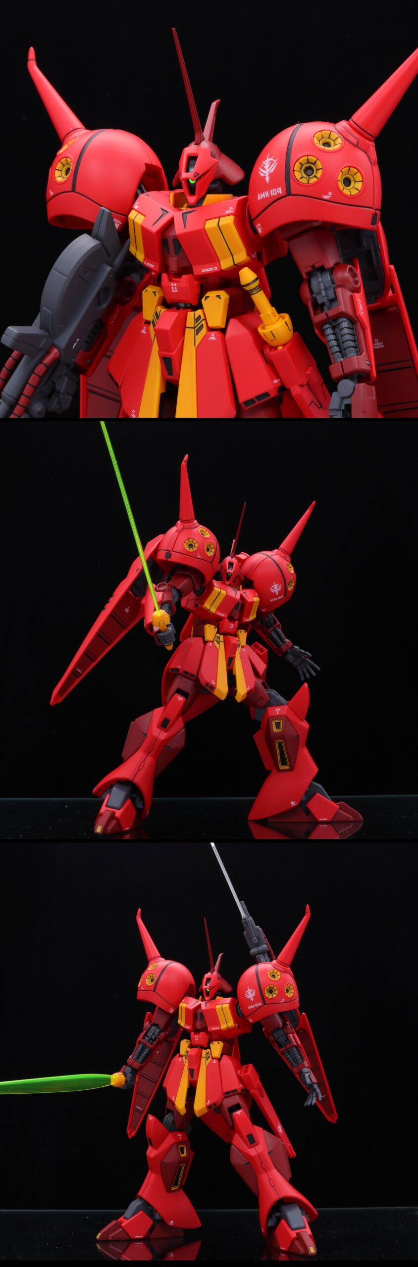 HGUC 1/144 R・ジャジャ AMX-104 R-JARJA 機動戦士ガンダムZZ キャラ