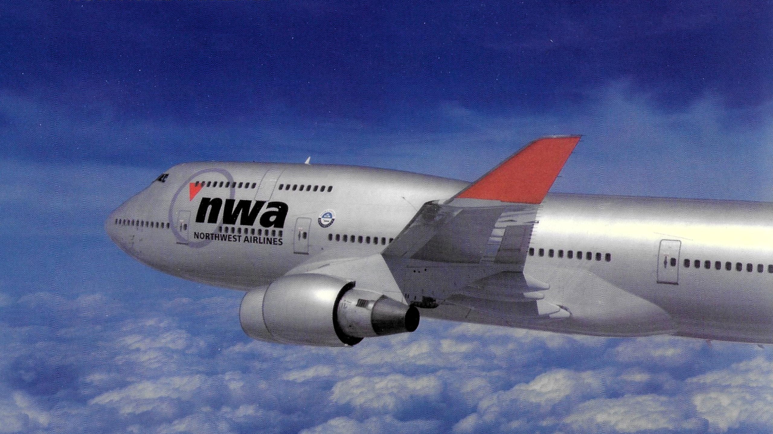 Aircraft – Boeing 747-400 - Northwest Airlines History Center