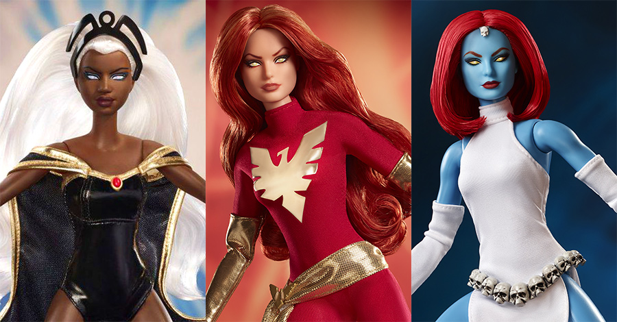 Mattel announces Storm, Dark Phoenix, and Mystique X-Men Barbie