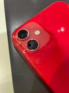 iPhone11 カメラレンズ割れ交換 広島県福山市瀬戸町からご来店