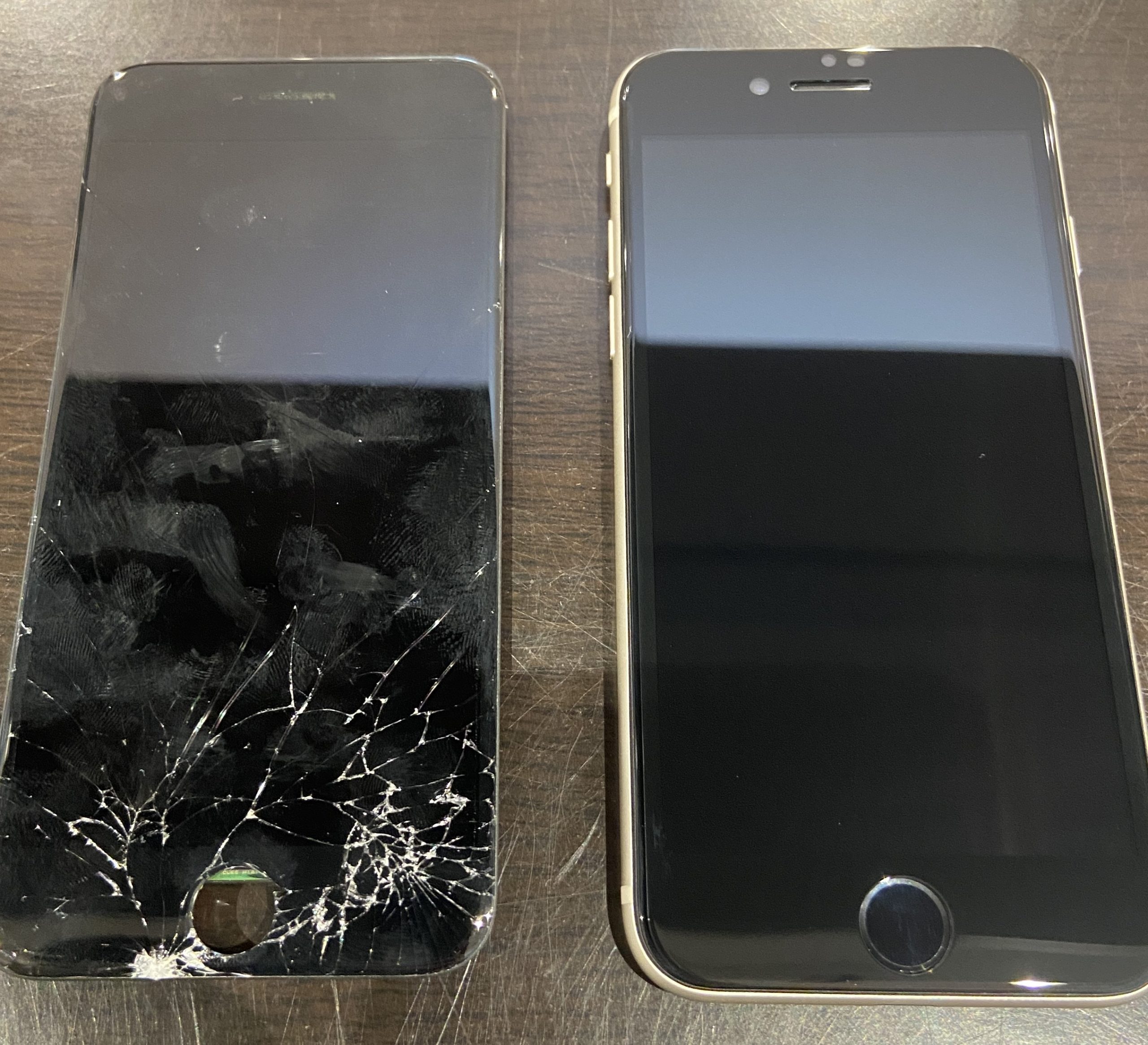 SE2 画面が割れてタッチとホームボタンが使えない | iPhone修理静岡